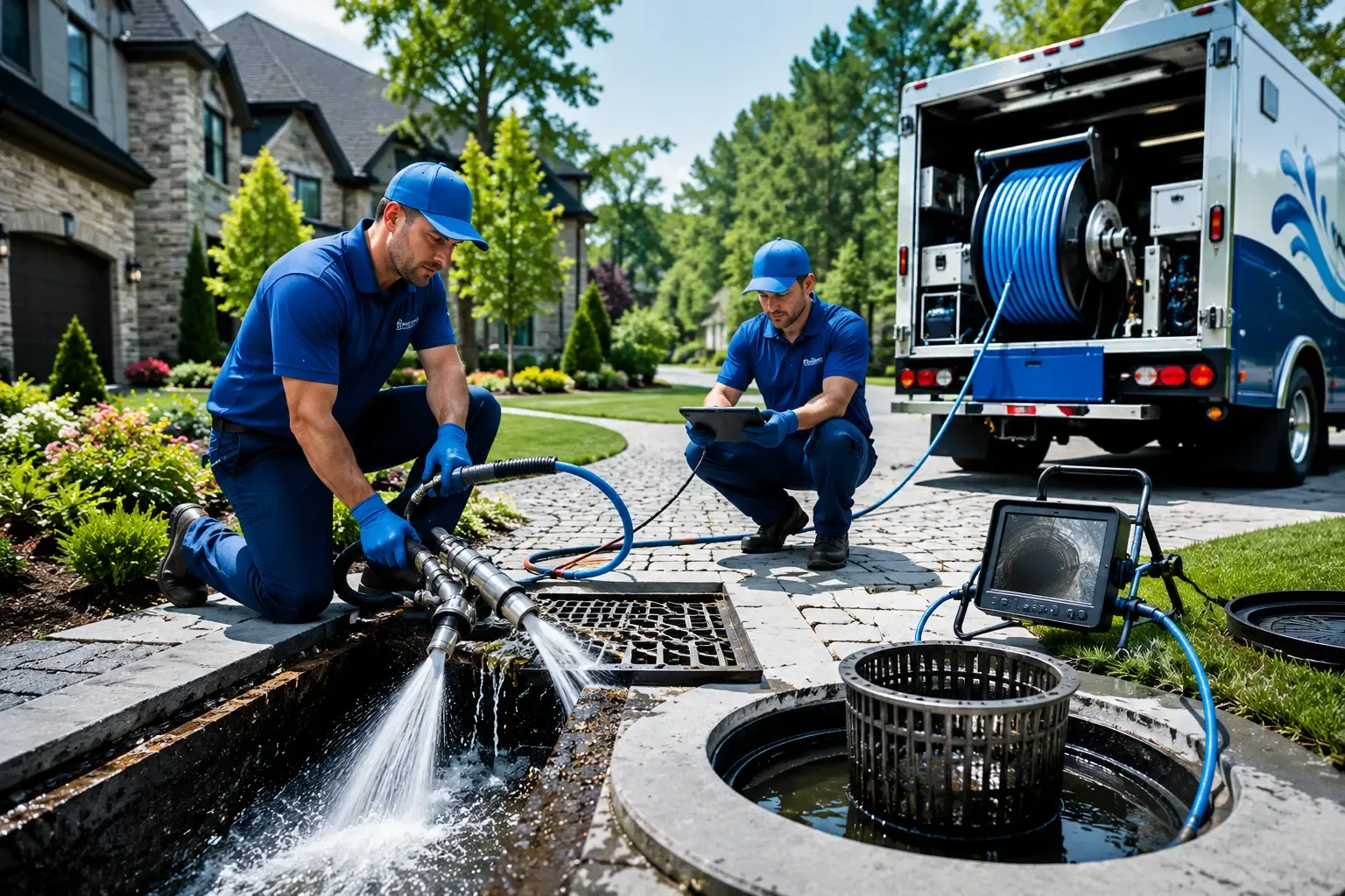 Local outdoor drain cleaning professionals in Jermyn, PA