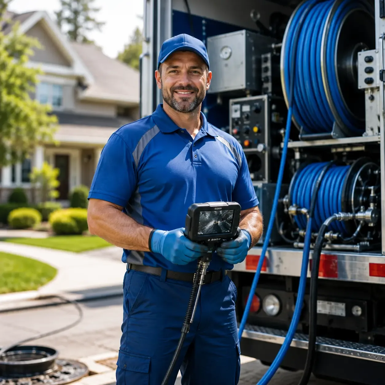 Local outdoor drain cleaning specialists in Jermyn, PA